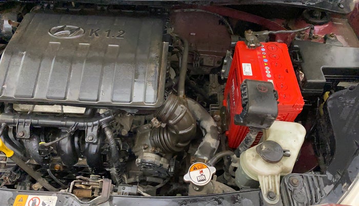 2014 Hyundai Grand i10 SPORTZ 1.2 KAPPA VTVT, Petrol, Manual, 33,293 km, Engine View - Left