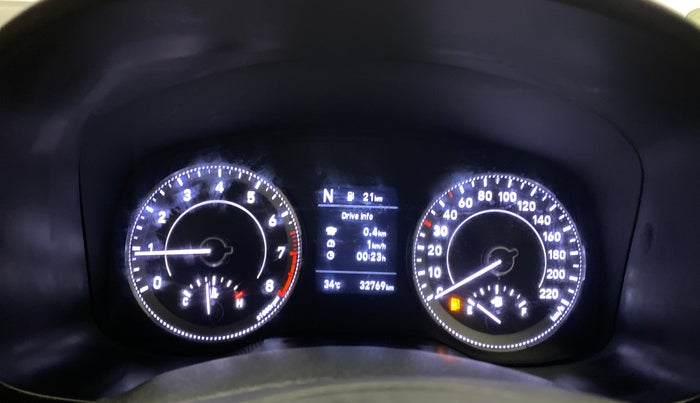 2022 Hyundai VENUE SX 1.0 (O) TURBO IMT, Petrol, Manual, 32,769 km, Odometer Image