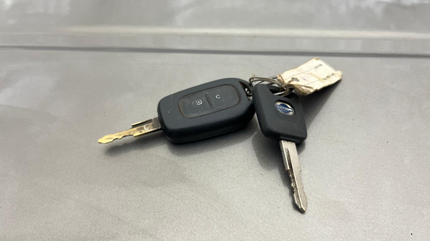 2018 Datsun Redi Go GOLD LIMITED EDITION, CNG, Manual, 1,17,484 km, Key Close Up
