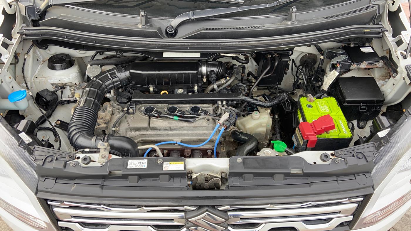 2020 Maruti New Wagon-R VXI 1.0 AMT, Petrol, Automatic, 31,840 km, Engine View