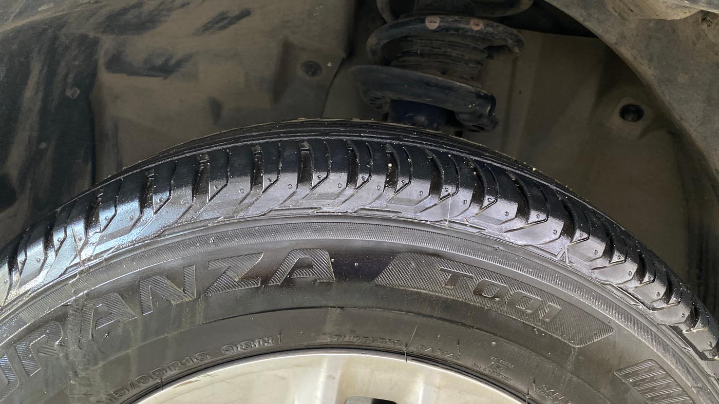 2019 Jeep Compass SPORT PLUS 1.4 PETROL, Petrol, Manual, 13,766 km, Left Front Tyre Tread