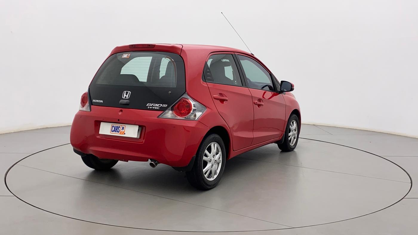 2014 Honda Brio VX MT, Petrol, Manual, 66,024 km, Right Back Diagonal