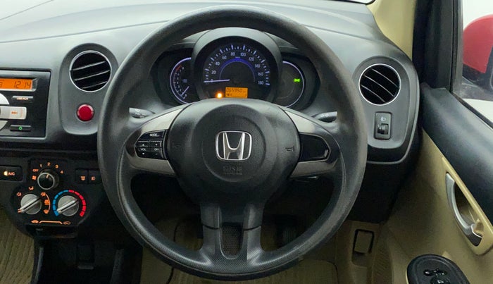 2014 Honda Brio VX MT, Petrol, Manual, 66,024 km, Steering Wheel Close Up