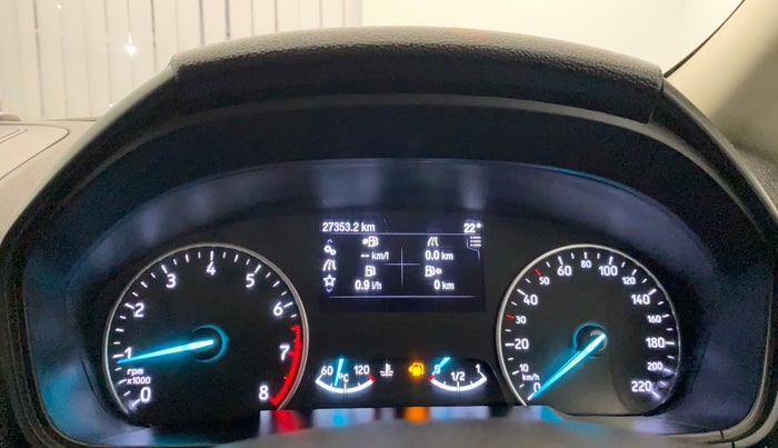 2020 Ford Ecosport TITANIUM 1.5 SPORTS(SUNROOF) PETROL, Petrol, Manual, 27,330 km, Odometer Image