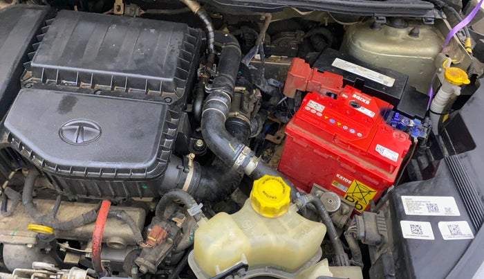 2022 Tata NEXON XZA PLUS (PREMIUM) KAZIRANGA DIESEL, Diesel, Automatic, 68,688 km, Engine View - Left