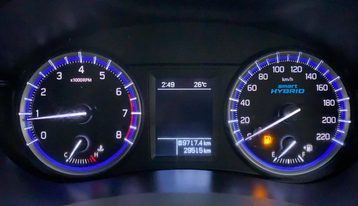 2021 Maruti S Cross ZETA SHVS PETROL, Petrol, Manual, 29,566 km, Odometer Image