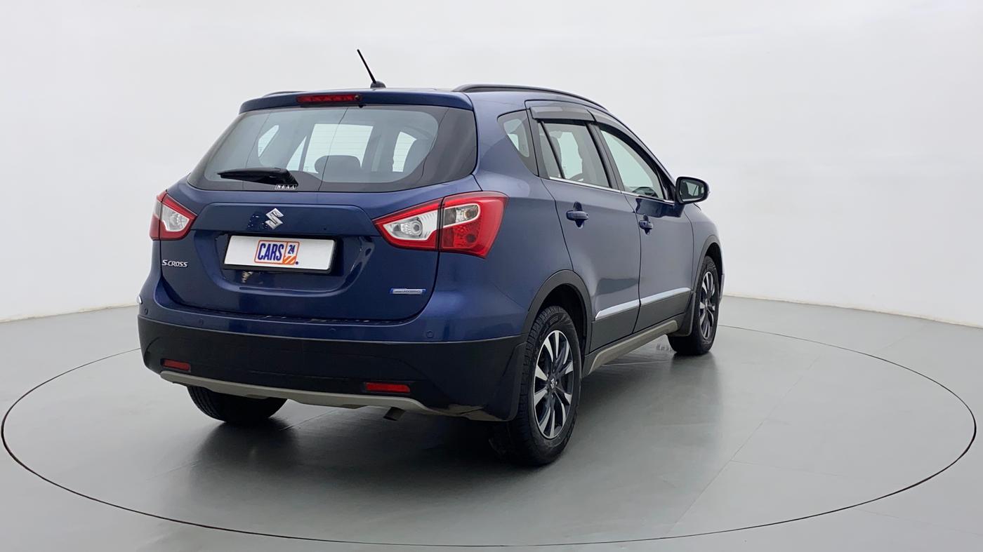 2021 Maruti S Cross ZETA SHVS PETROL, Petrol, Manual, 29,566 km, Right Back Diagonal