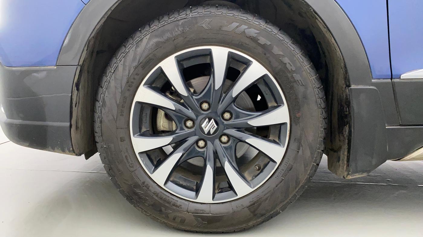 2021 Maruti S Cross ZETA SHVS PETROL, Petrol, Manual, 29,566 km, Left Front Wheel