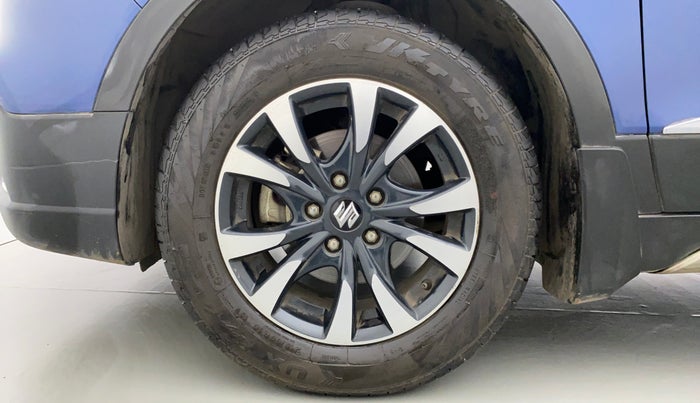 2021 Maruti S Cross ZETA SHVS PETROL, Petrol, Manual, 29,566 km, Left Front Wheel