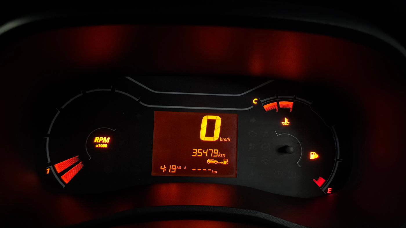 2020 Renault Kwid RXL, Petrol, Manual, 35,466 km, Odometer Image