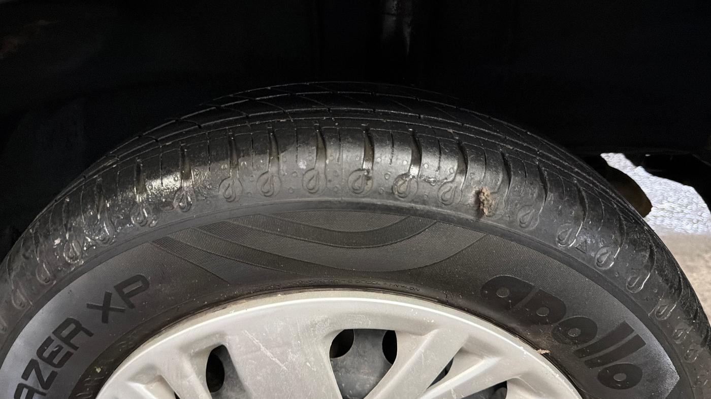 2020 Renault Kwid RXL, Petrol, Manual, 35,466 km, Left Rear Tyre Tread