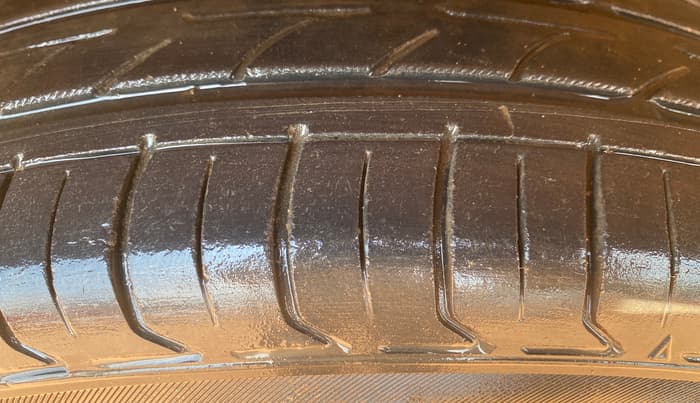 2015 Ford Ecosport TREND 1.5L DIESEL, Diesel, Manual, 1,06,738 km, Left Front Tyre Tread
