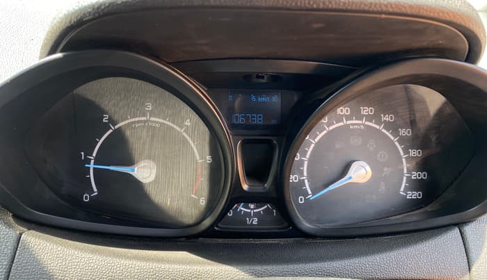 2015 Ford Ecosport TREND 1.5L DIESEL, Diesel, Manual, 1,06,738 km, Odometer Image