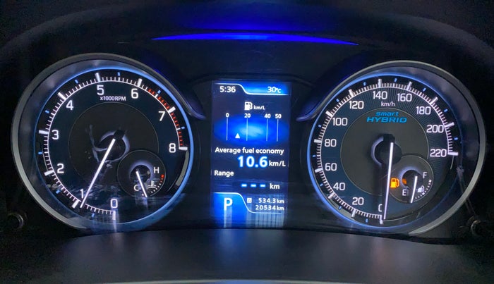 2021 Maruti XL6 ALPHA AT, Petrol, Automatic, 20,534 km, Odometer Image