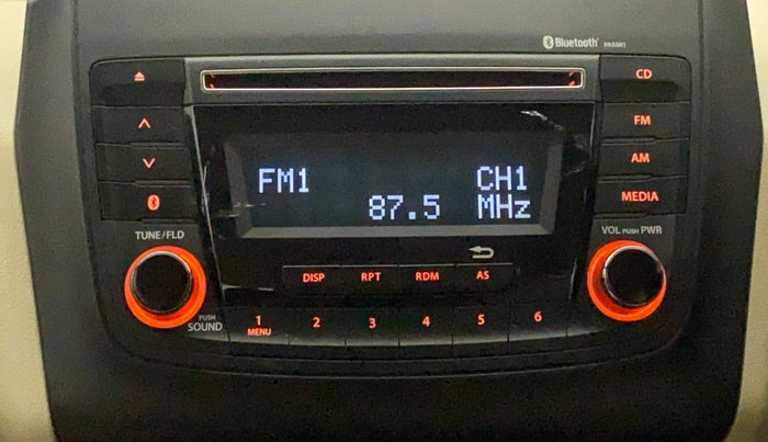 2018 Maruti Dzire VXI AMT, Petrol, Automatic, 24,209 km, Infotainment System