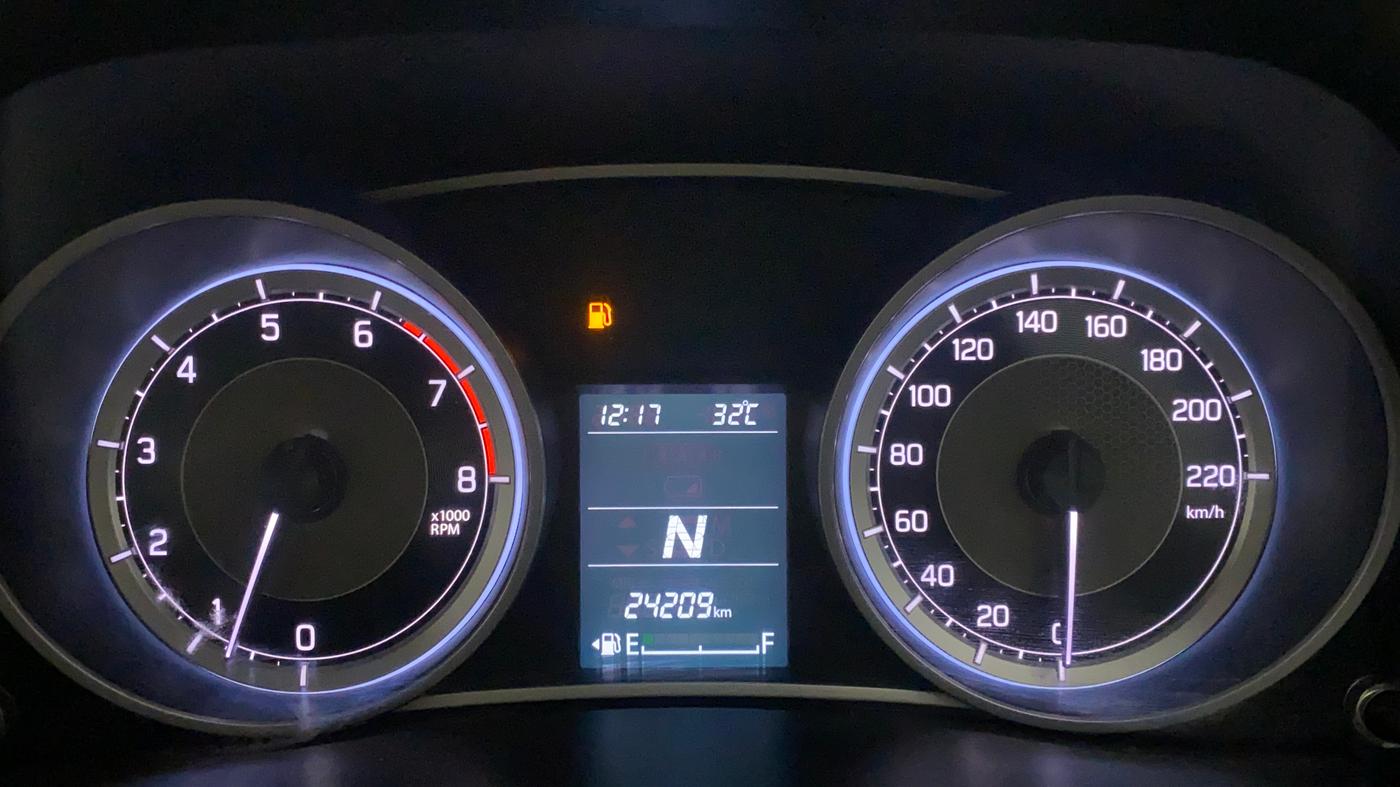 2018 Maruti Dzire VXI AMT, Petrol, Automatic, 24,209 km, Odometer Image