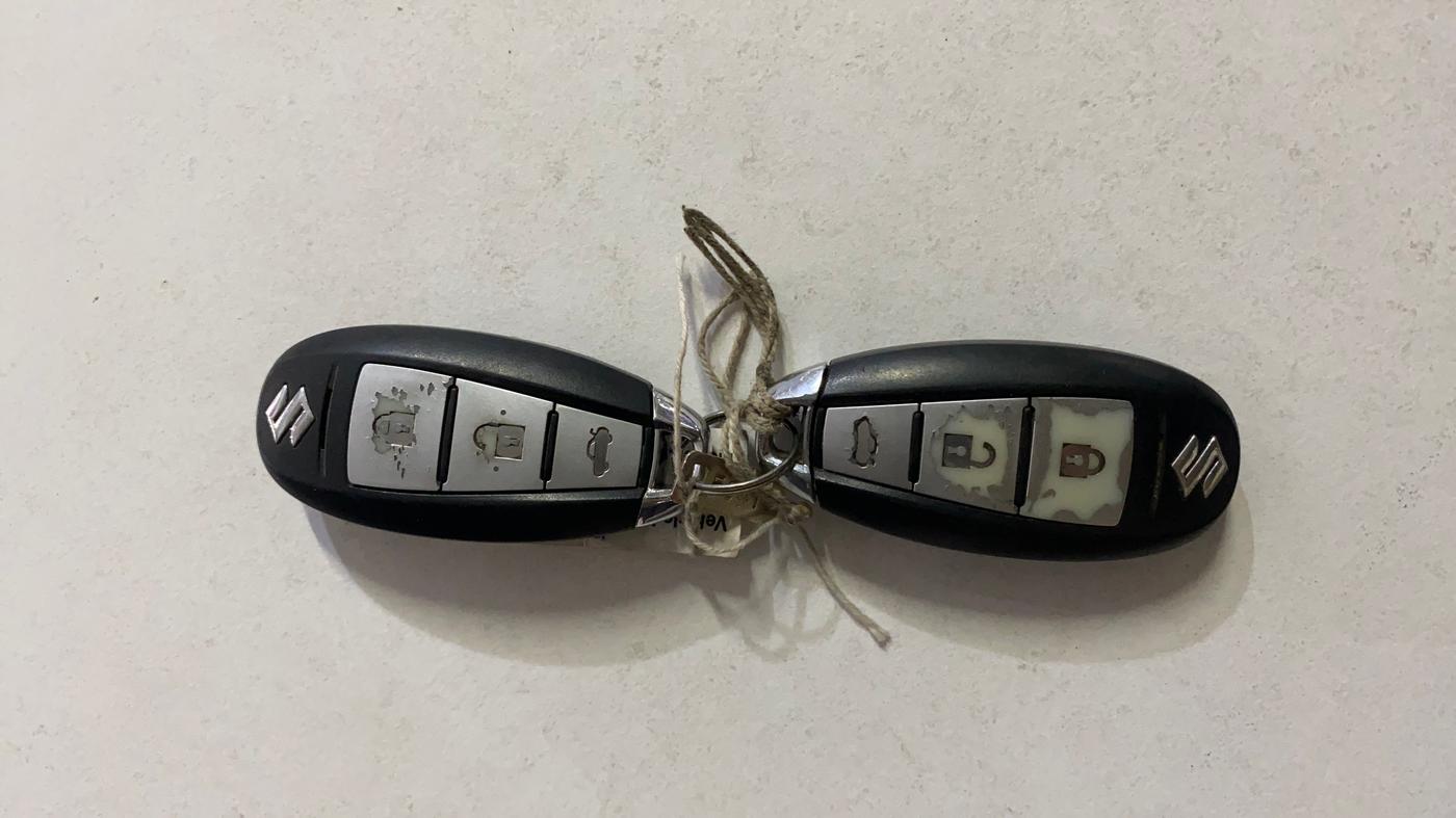 2018 Maruti Ciaz ZETA 1.4  AT PETROL, Petrol, Automatic, 72,833 km, Key Close Up
