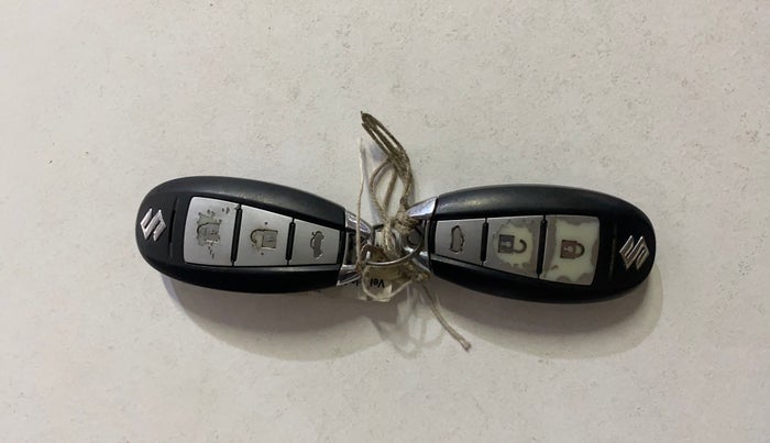 2018 Maruti Ciaz ZETA 1.4  AT PETROL, Petrol, Automatic, 72,881 km, Key Close Up