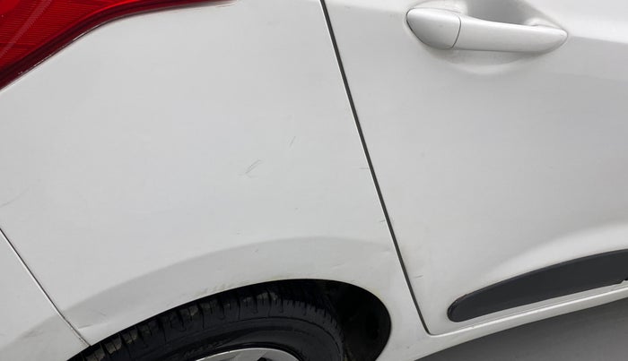 2016 Hyundai Grand i10 SPORTZ 1.2 KAPPA VTVT, Petrol, Manual, 74,335 km, Right quarter panel - Slightly dented