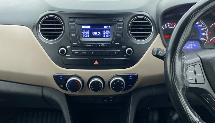 2016 Hyundai Grand i10 SPORTZ 1.2 KAPPA VTVT, Petrol, Manual, 74,335 km, Air Conditioner