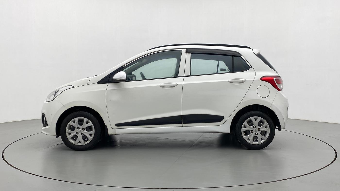 2016 Hyundai Grand i10 SPORTZ 1.2 KAPPA VTVT, Petrol, Manual, 74,335 km, Left Side