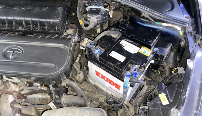 2022 Tata TIGOR XZ PLUS LEATHERETTE, Petrol, Manual, 8,341 km, Engine View - Left