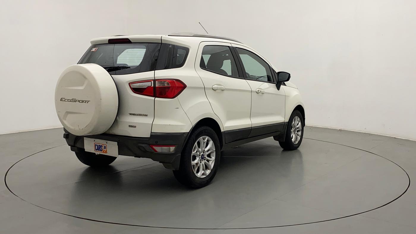 2017 Ford Ecosport TITANIUM 1.5L DIESEL, Diesel, Manual, 94,692 km, Right Back Diagonal