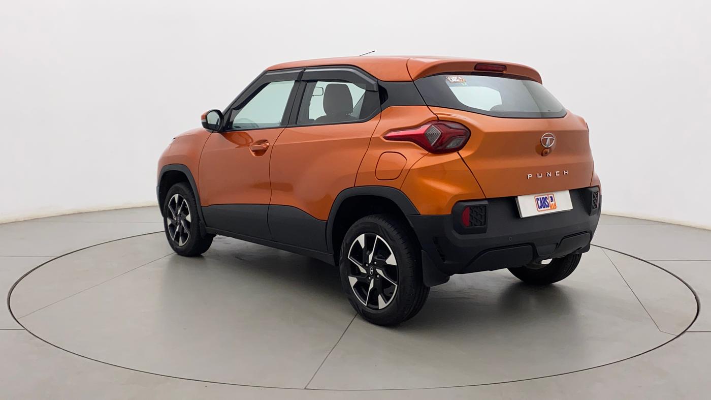 2023 Tata PUNCH ACCOMPLISHED DAZZLE PACK AMT, Petrol, Automatic, 29,055 km, Left Back Diagonal