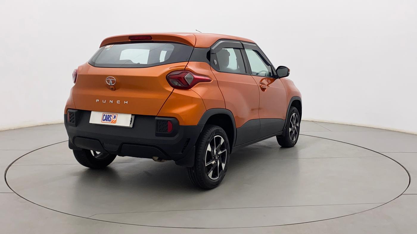 2023 Tata PUNCH ACCOMPLISHED DAZZLE PACK AMT, Petrol, Automatic, 29,055 km, Right Back Diagonal