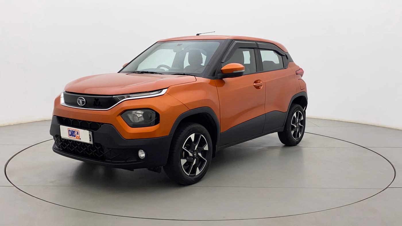 2023 Tata PUNCH ACCOMPLISHED DAZZLE PACK AMT, Petrol, Automatic, 29,055 km, Left Front Diagonal
