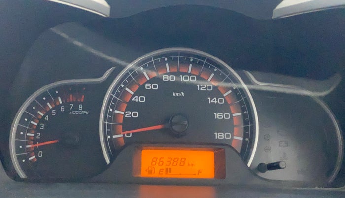 2017 Maruti Alto K10 VXI (O), Petrol, Manual, 86,340 km, Odometer Image