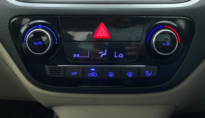 2020 Hyundai Verna SX PETROL MT, Petrol, Manual, 22,859 km, Automatic Climate Control