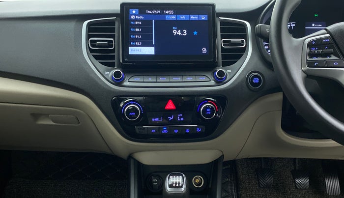 2020 Hyundai Verna SX PETROL MT, Petrol, Manual, 22,859 km, Air Conditioner