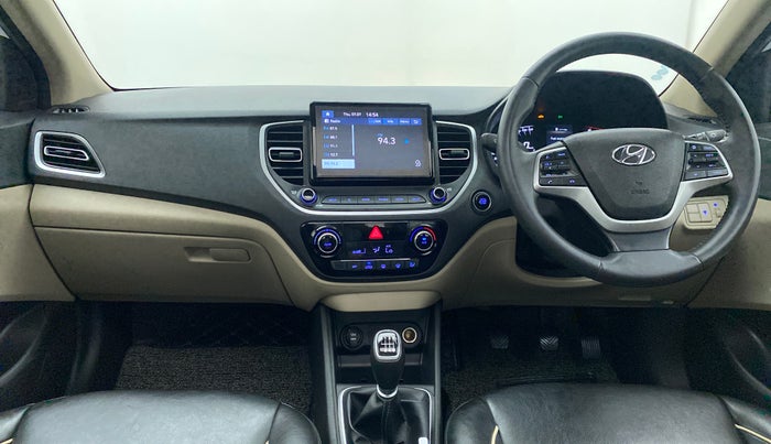 2020 Hyundai Verna SX PETROL MT, Petrol, Manual, 22,859 km, Dashboard