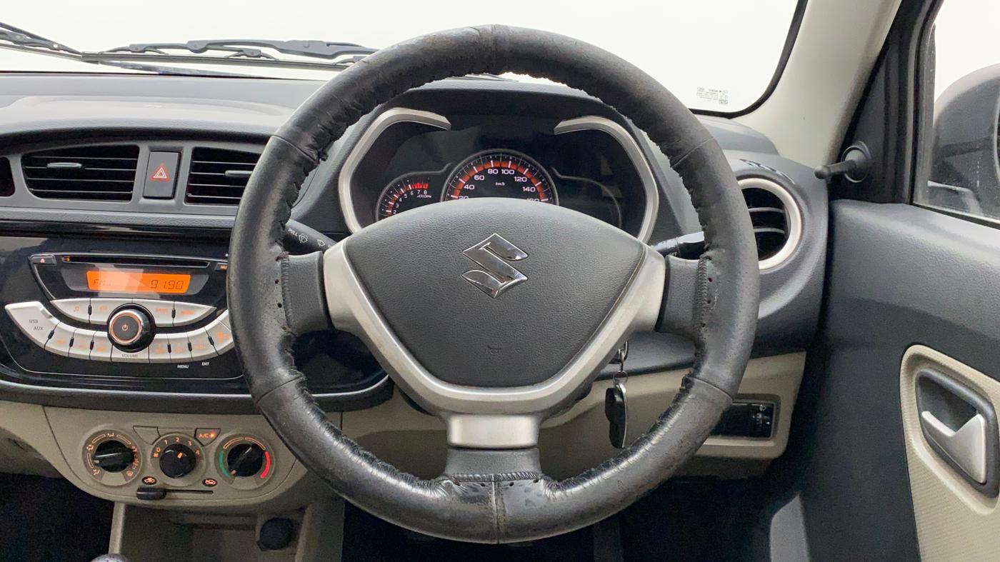2014 Maruti Alto K10 VXI, Petrol, Manual, 40,940 km, Steering Wheel Close Up