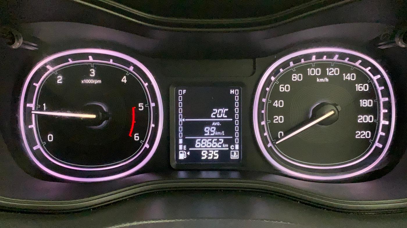 2017 Maruti Vitara Brezza ZDI, Diesel, Manual, 68,662 km, Odometer Image
