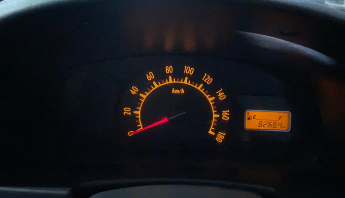 2013 Maruti Alto K10 LXI, Petrol, Manual, 92,661 km, Odometer Image