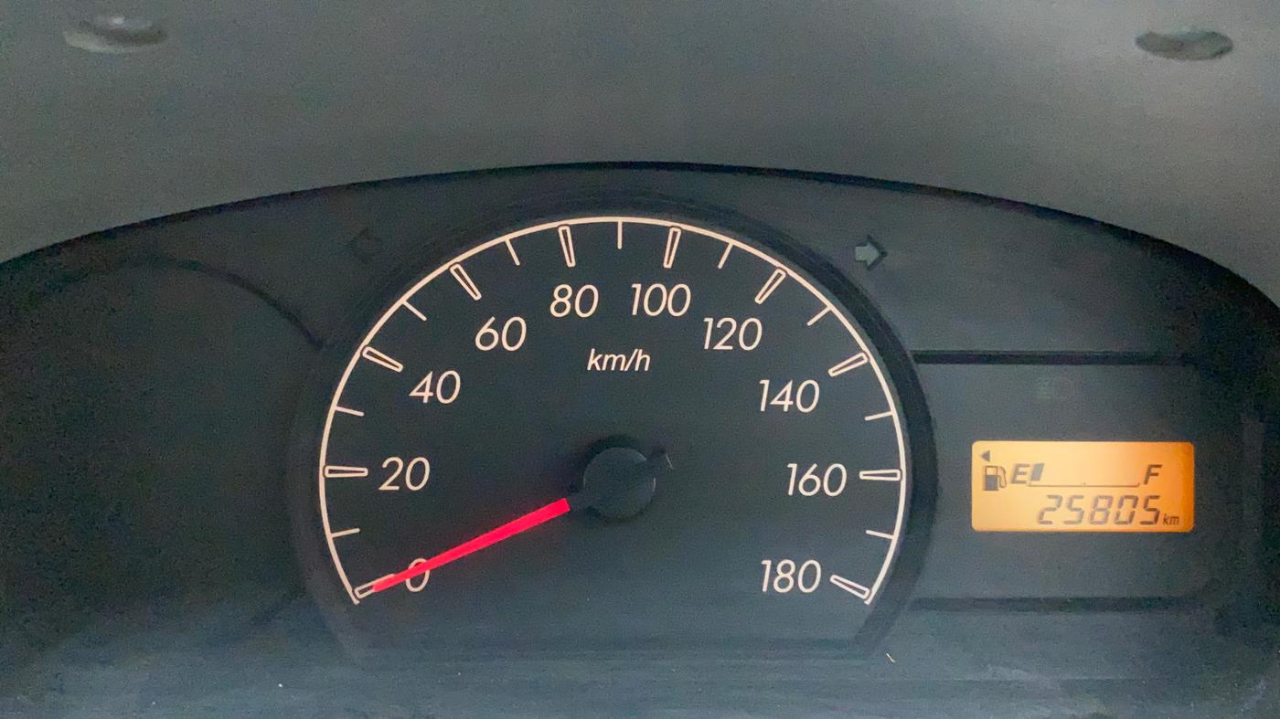 2011 Maruti Alto LXI, Petrol, Manual, 25,805 km, Odometer Image
