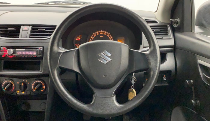 2013 Maruti Swift LXI, Petrol, Manual, 56,511 km, Steering Wheel Close Up