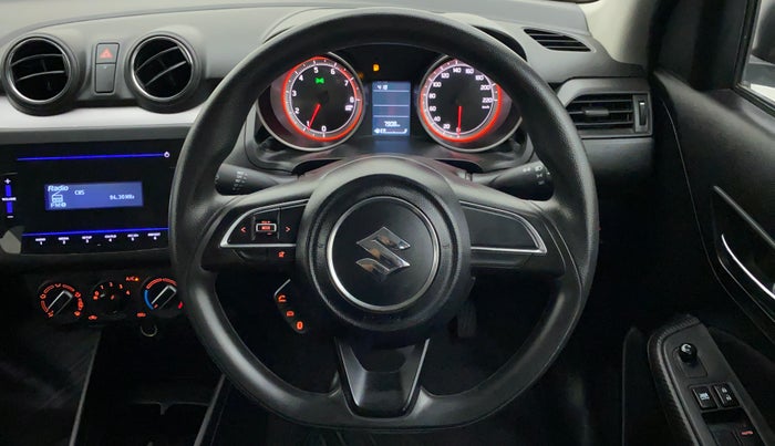 2021 Maruti Swift VXI, Petrol, Manual, 7,908 km, Steering Wheel Close Up