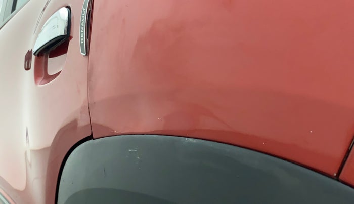 2020 Renault Kwid RXT 1.0 AMT (O), Petrol, Automatic, 18,141 km, Left quarter panel - Slightly dented