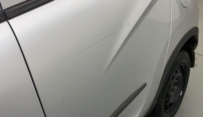 2016 Mahindra Kuv100 K4 PLUS 5 STR, Petrol, Manual, 34,936 km, Rear left door - Minor scratches