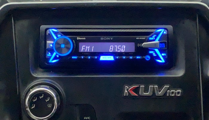 2016 Mahindra Kuv100 K4 PLUS 5 STR, Petrol, Manual, 34,936 km, Infotainment System