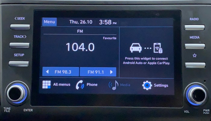 2021 Hyundai Creta S 1.5 PETROL, Petrol, Manual, 21,306 km, Infotainment System