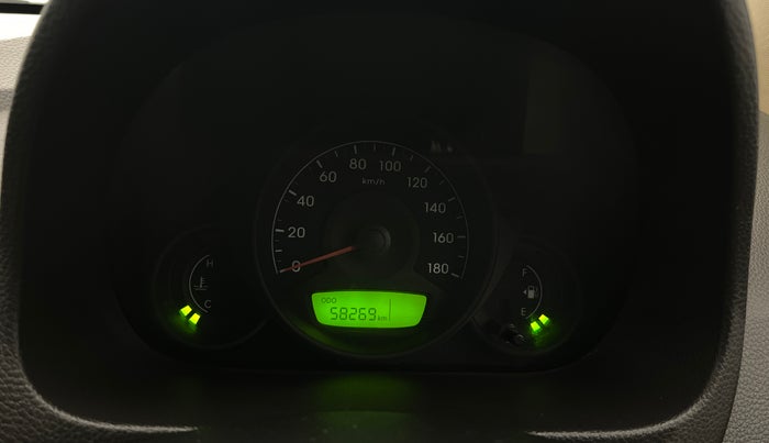 2015 Hyundai Eon ERA +, Petrol, Manual, 58,249 km, Odometer Image