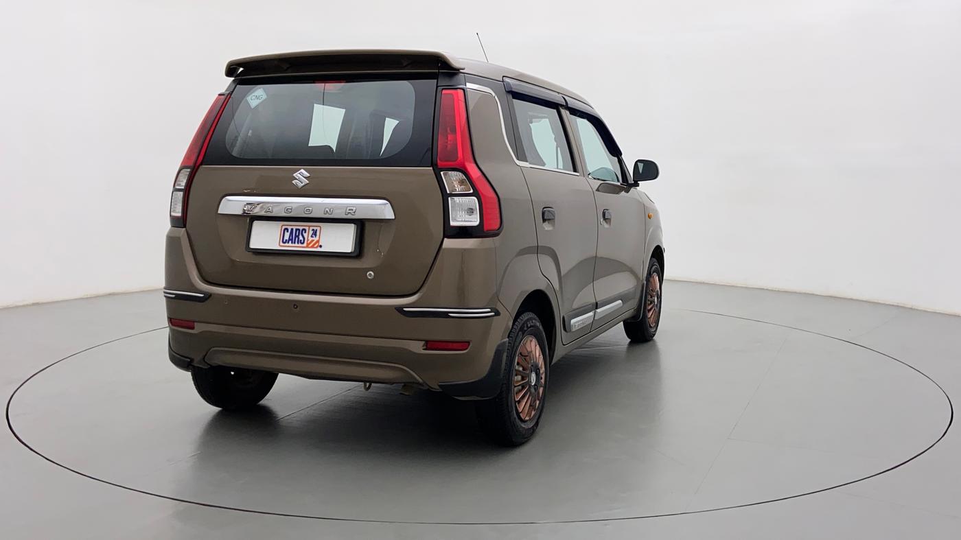 2021 Maruti New Wagon-R LXI CNG 1.0 L, CNG, Manual, 14,184 km, Right Back Diagonal