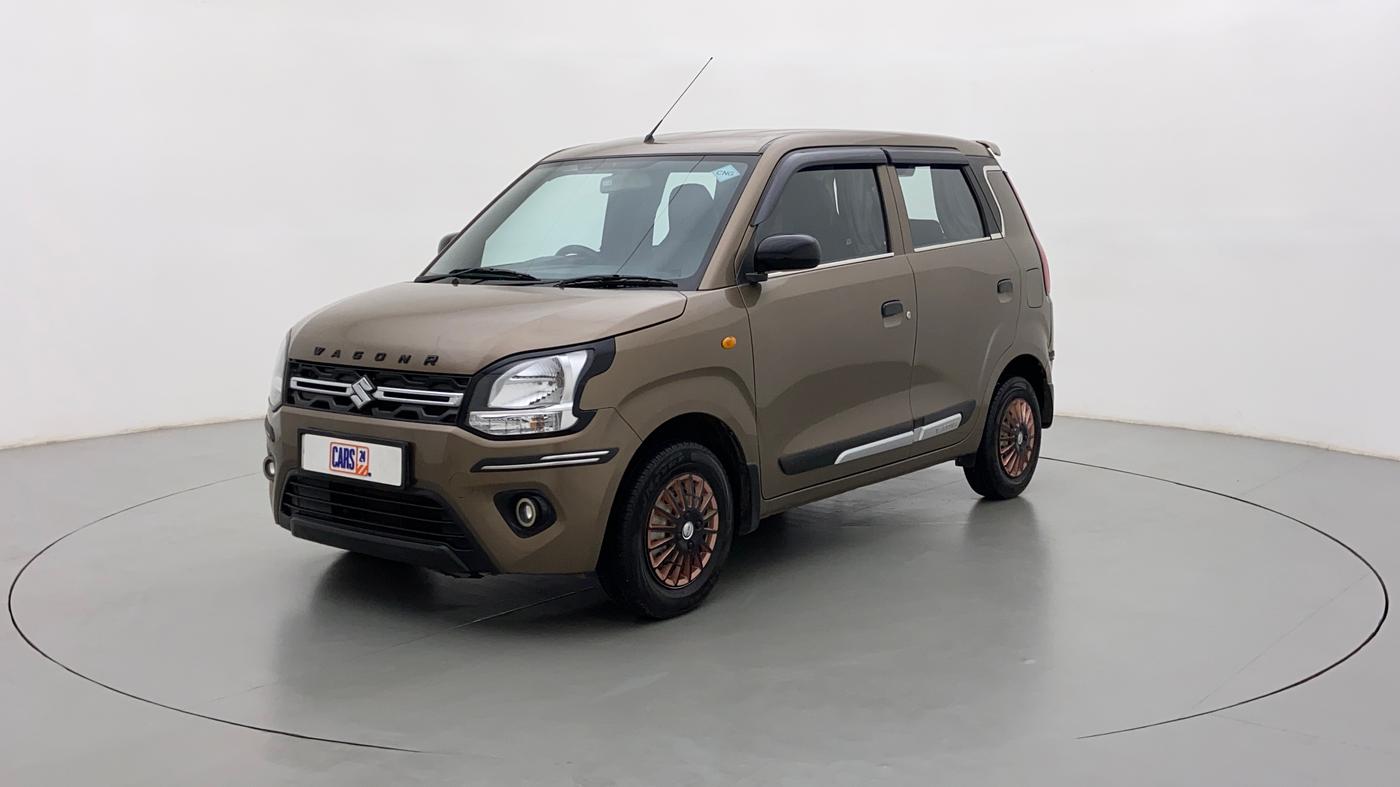 2021 Maruti New Wagon-R LXI CNG 1.0 L, CNG, Manual, 14,184 km, Left Front Diagonal