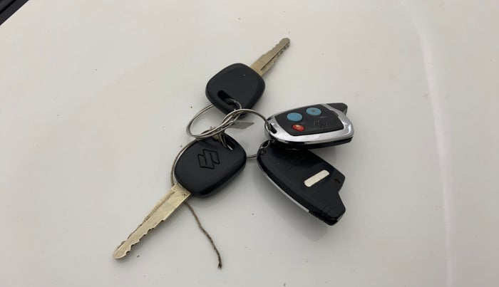 2019 Maruti New Wagon-R LXI CNG (O) 1.0, CNG, Manual, 57,277 km, Key Close Up