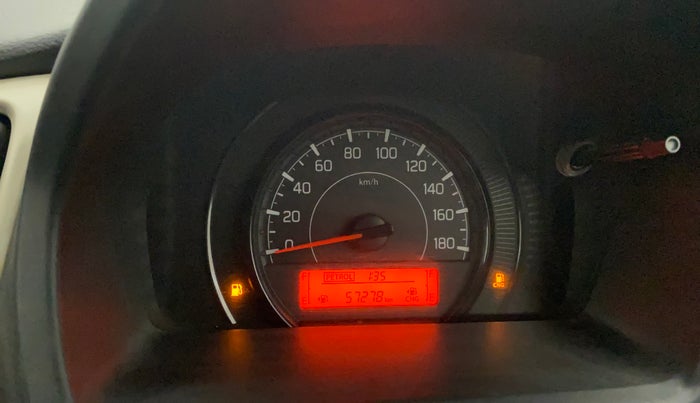2019 Maruti New Wagon-R LXI CNG (O) 1.0, CNG, Manual, 57,277 km, Odometer Image