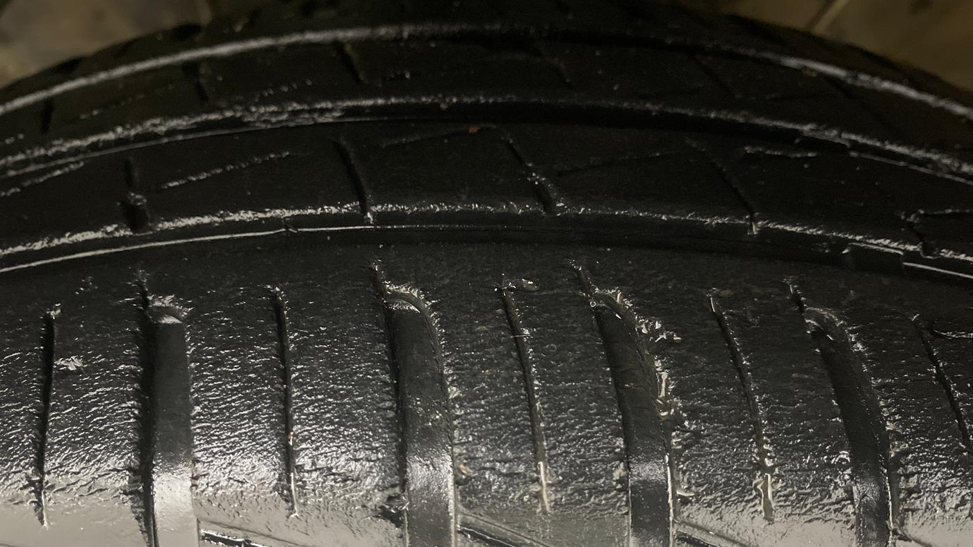 2018 Hyundai NEW SANTRO MAGNA AMT, Petrol, Automatic, 36,323 km, Left Front Tyre Tread